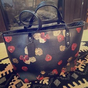 Floral coach bag